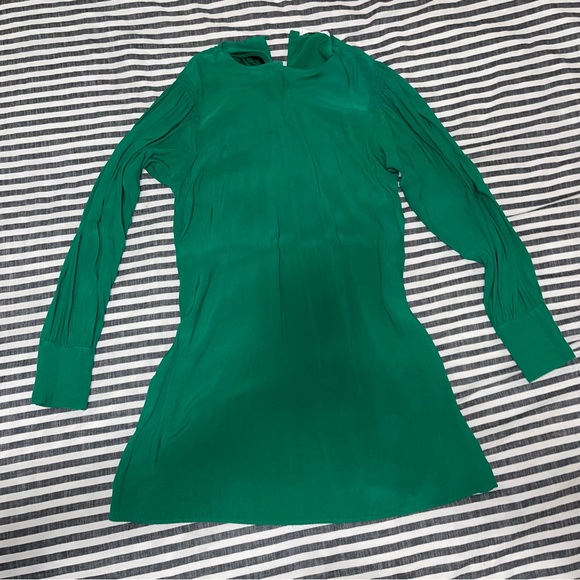 MANGO GREEN DRESS - Picture 3 of 6